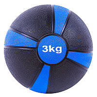Медбол медицинский мяч для кроссфита 3 кг d=22 см 82323C-3