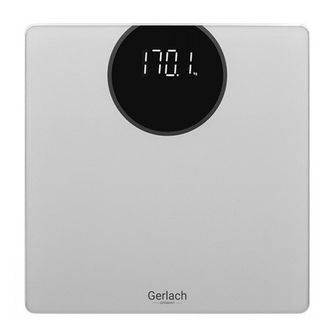 Ваги для підлоги Gerlach GL 8168 Сріблясті (SH018492)