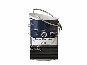 Олія Zobel Deco-tec 5446 TopOil 2in1 UVPlusX для терас та ін. дерев'яних елементів , 3л (Німеччина),колір - Schwarz