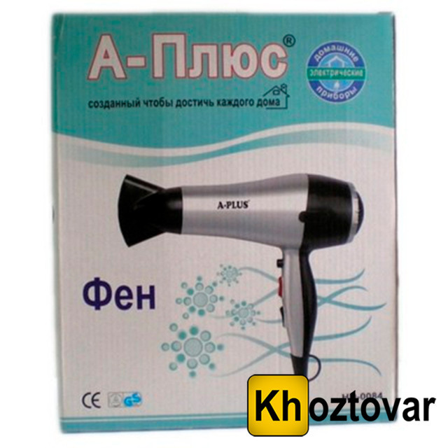 Фен із дифузором "А-Плюс" A-Plus Hair Dryer