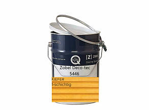 Олія Zobel Deco-tec 5446 TopOil 2in1 UVPlusX для терас та ін. дерев'яних елементів , 3л (Німеччина),колір - Kiefer/Pine