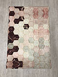 Скандинавський килимок сота 120см*78см КС-9, фото 2
