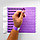 Паперовий одноразовий контрольний браслет Tyvek з вашим логотипом Фіолетовий 1000 шт, фото 5