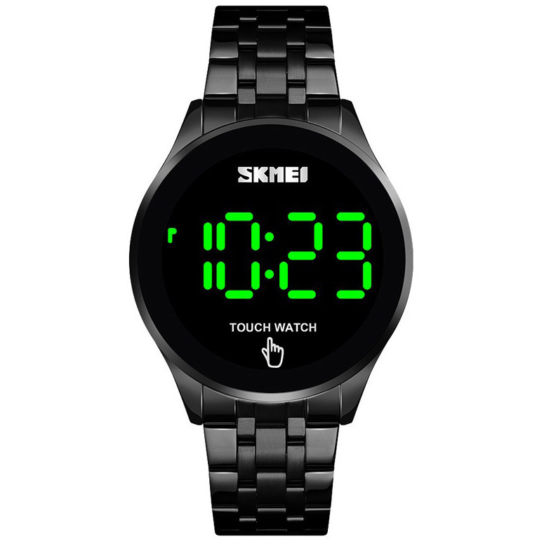 Skmei 1579 light світлодіодні наручні годинники чорні