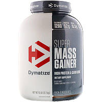 Dymatize Nutrition, Купити Gainer для набору ваги Super Mass, густий шоколад, 2,7 кг