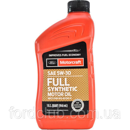 Ford Motorcraft Full Synthetic 5W-30