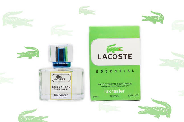 Чоловічий LUX тестер Lacoste Essential 60 мл Тестер, фото 1