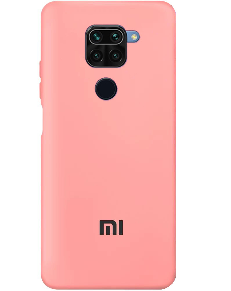 Чохол Silicone case Premium для Xiaomi Mi Note9 light Pink (04) рожевий