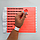 Паперовий одноразовий контрольний браслет Tyvek з вашим логотипом Бузковий 100 шт, фото 2