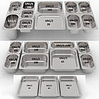 Марміт М 2Б-1115, марміт для підігріву других страв, лінія самообслуговування з паровим підігрівом, фото 2