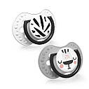 LOVI Пустушка силіконова динамічна Salt&Pepper 3-6 м ( 2 шт.), фото 3