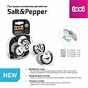 LOVI Пустушка силіконова динамічна Salt&Pepper 3-6 м ( 2 шт.), фото 4