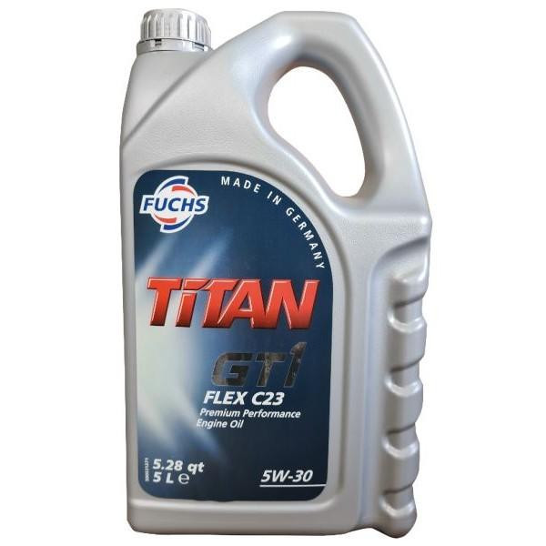 Моторное масло Fuchs TITAN 5W30 GT1 FLEX С23 5 л.