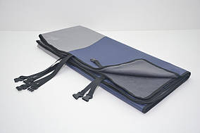 Авточехол на заднє сидіння для собак Гармонія двосторонній синій