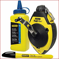 Шнур разметочный 30 м STANLEY FatMax 0-47-681