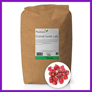 Квітки граната гранатові квітки сушені квітки граната цілі квітки граната 10 кг PL