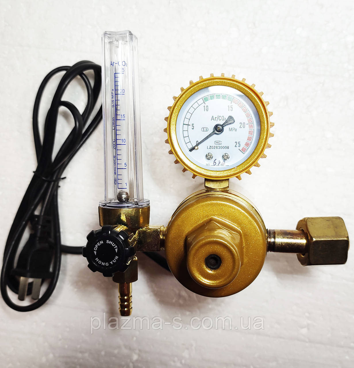 Купить Редуктор с ротаметром Ar/CO2 с подогревом 220В, цена 999 ...