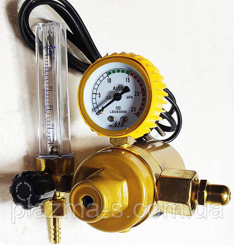 Купить Редуктор с ротаметром Ar/CO2 с подогревом 220В, цена 999 ...