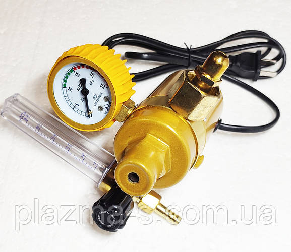 Купить Редуктор с ротаметром Ar/CO2 с подогревом 220В, цена 999 ...