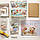 Ляльковий 3D будинок конструктор Румбокс DIY House Румбокс Hongda craft Pink loft M033 із захисним куполом від пилу, фото 5
