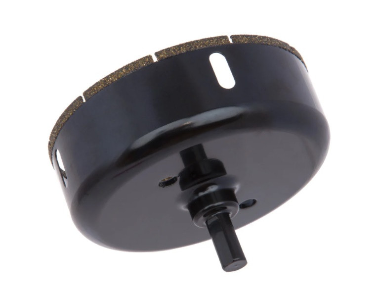 💎Алмазна коронка BIHUI гальванічна для мокрого свердління 100 мм, фото 1