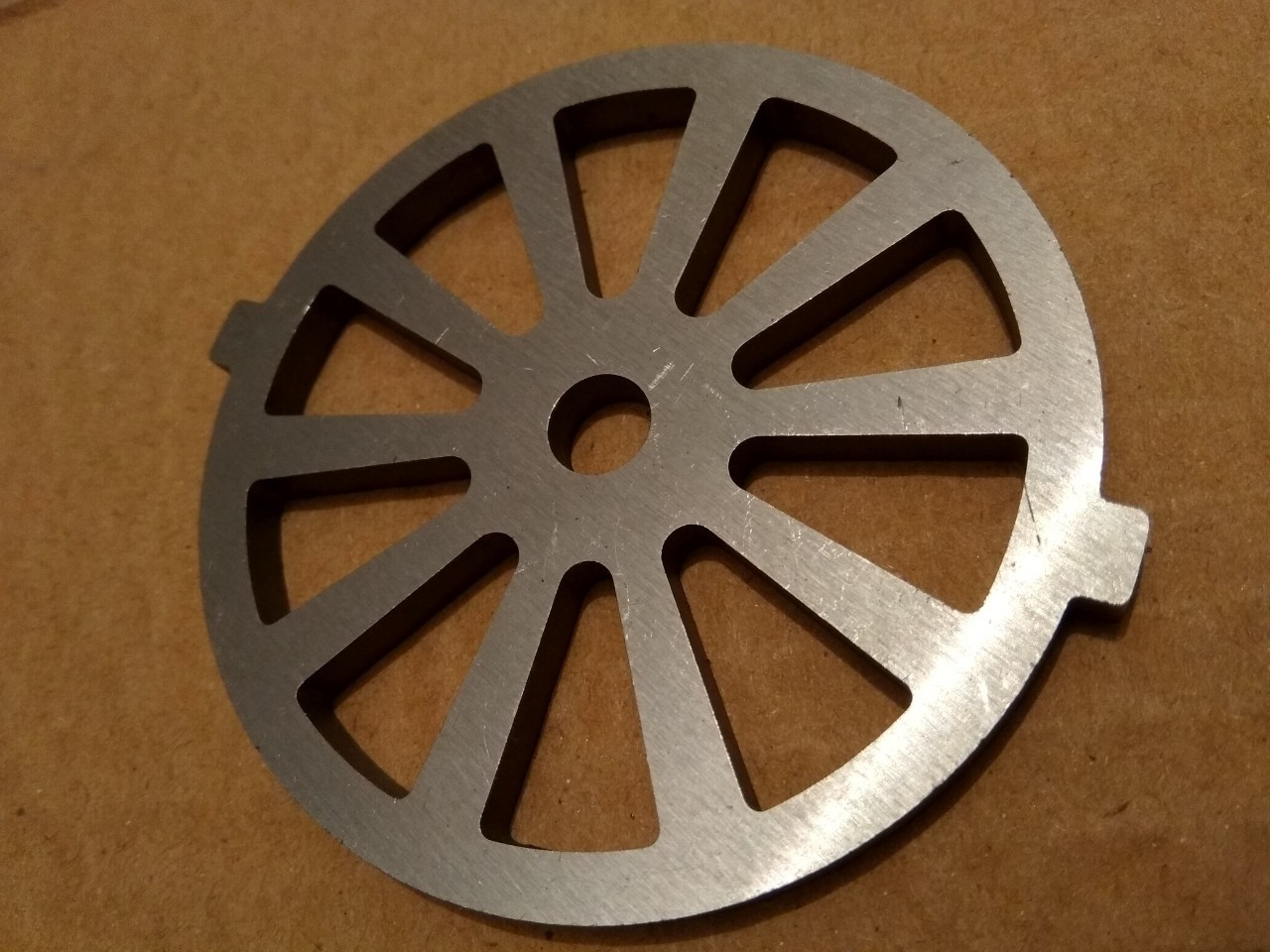 Решітка з трикутними дірками для м'ясорубки 210864 Hendi Z CZE210864-9, фото 1