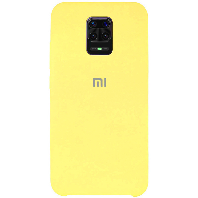 Чохол Silicone case Premium для Xiaomi Mi Note9Pro/9S Yellow (20) жовтий