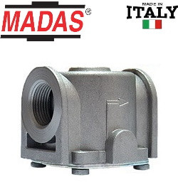 Фільтр газовий FMC Madas, DN15, P=2 bar (Italy). Фільтр для природного газу Madas (МАДАС) Італія.