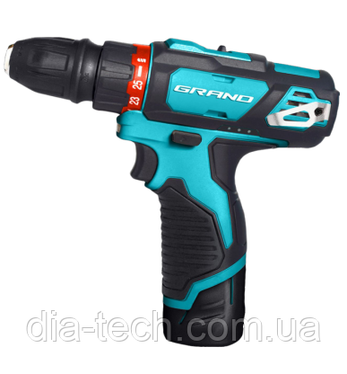 Шурупокрут акумуляторний Grand ДА-12DFR/PRO