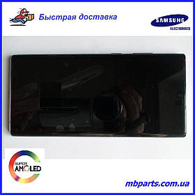 Дисплей з сенсором Samsung N975 Galaxy Note 10 Plus, silver aura glow GH82-20838C, оригінал!