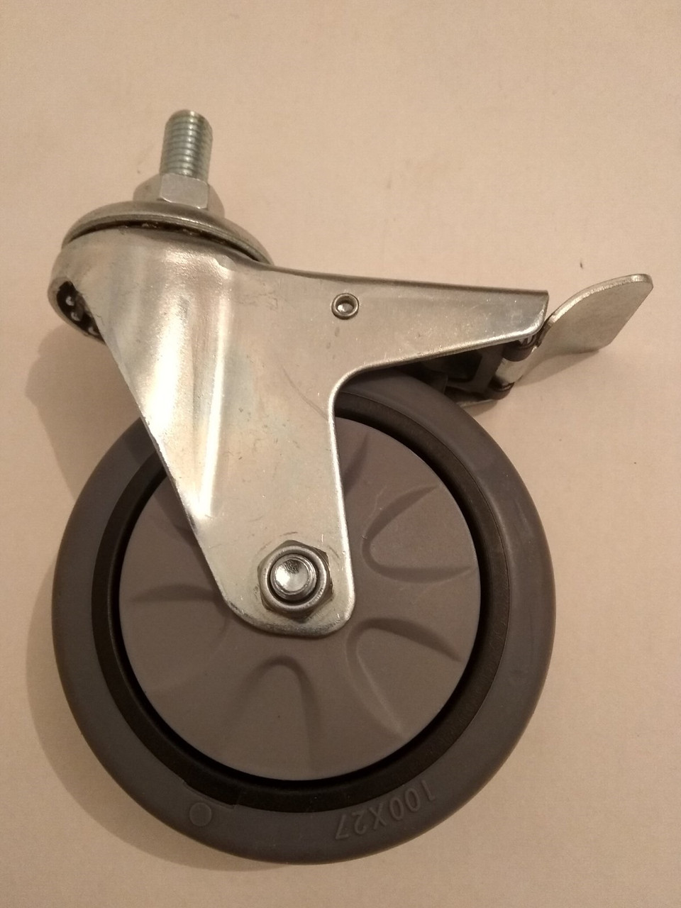 Колесо поворотне (з гальмом) до візка 810002, 810101 Hendi 810033, фото 1