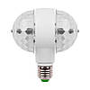 Диско лампа подвійна обертова E27 / Світлодіодна диско лампа, що обертається, фото 3