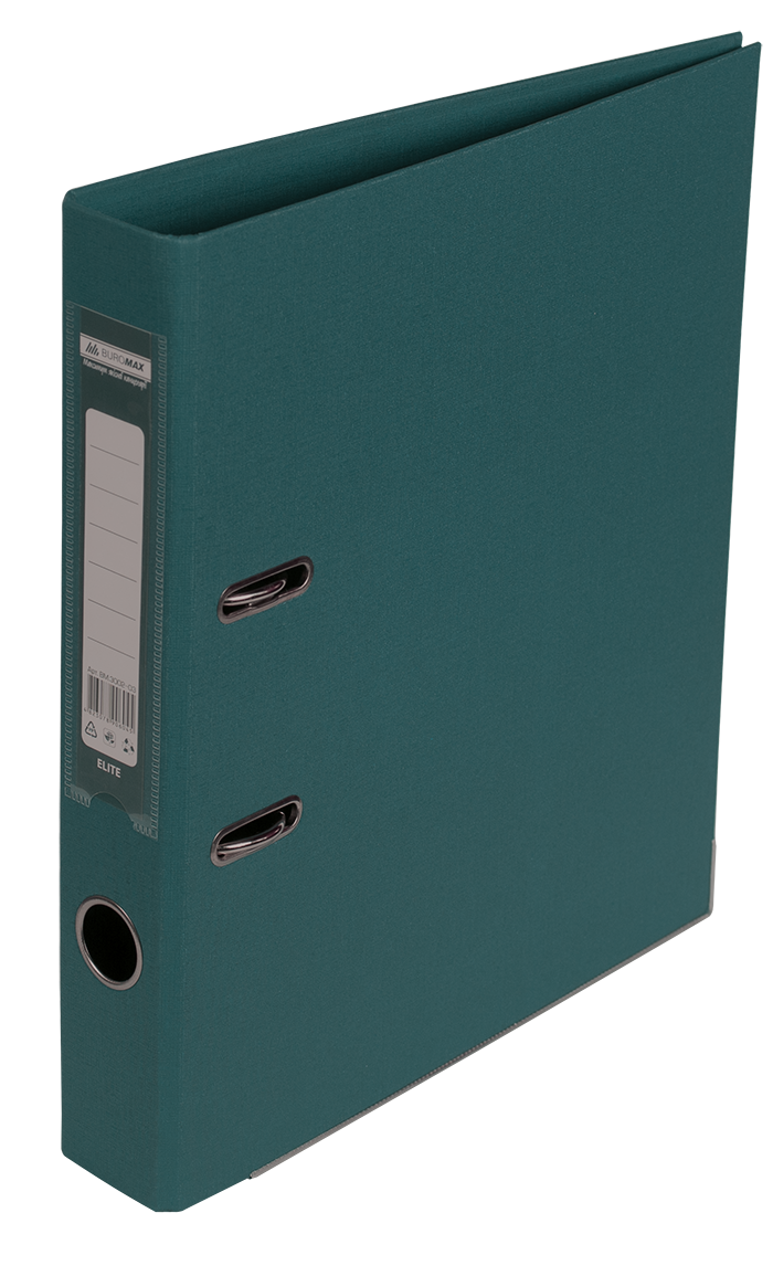 Реєстратор А4 5см BM.3002-16 ELITE двосторонній темно-зелений PP (1/30/480), фото 1