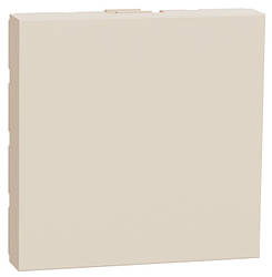Unica New заглушка 45х45 2 модулі беж Schneider Electric, NU986644