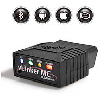 Диагностический адаптер OBD2 Vgate VLinker MC+ Bluetooth 4.0 для Android/iOS обновленный