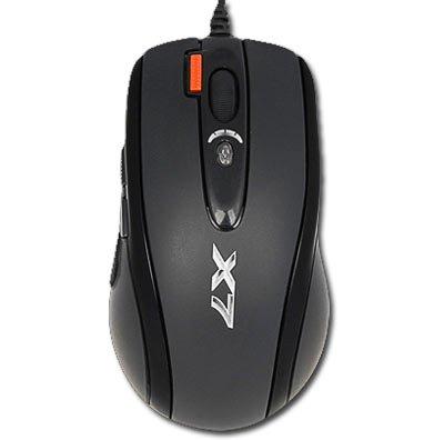 Мишка ігрова A4Tech XL-750BK-B USB (Black) - фото 2 - id-p1542767259