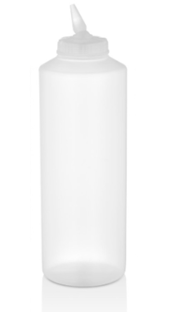 Диспенсер для соусів 750 мл прозорий з обертовим носиком GastroPlast GPSM--00750Clear, фото 1