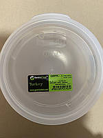 Кришка до круглого контейнера з поліпропілену 0,95 л GastroPlast GRPPL--001