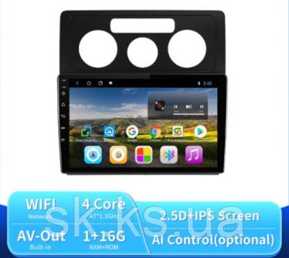 Junsun 4G Android магнітолу для Volkswagen VW Caddy 2K 3 III 2004-2010