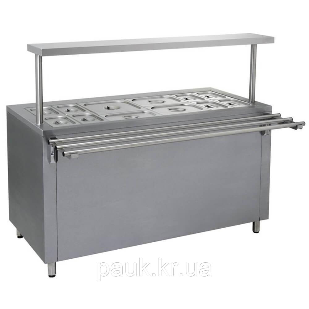 Марміт паровий М 2Б-1445, марміт для підігріву других страв, лінія самообслуговування з паровим підігрівом, фото 1