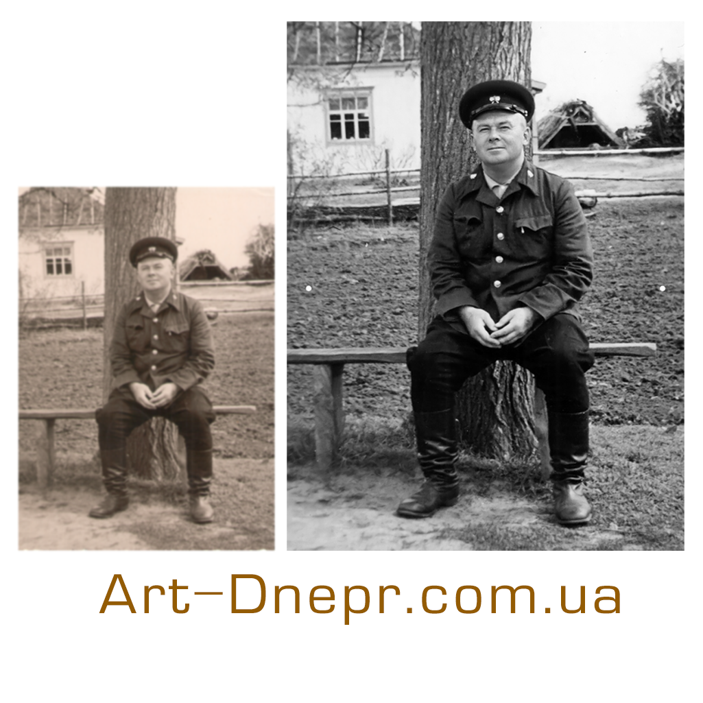 Композитна вертикальна табличка з фотографією та фоном 300Х400