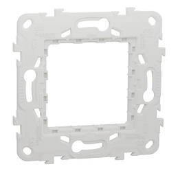 Unica New супорт 2 модуля пластик Schneider Electric, NU7002P