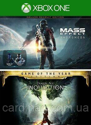Dragon Age: Inquisition - GOTY + Andromeda - Deluxe Edition (Ключ Xbox One) Аргентина Регіон, фото 1