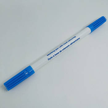 Фломастер харчовий двосторонній Lesepidado блакитний — 1 шт.