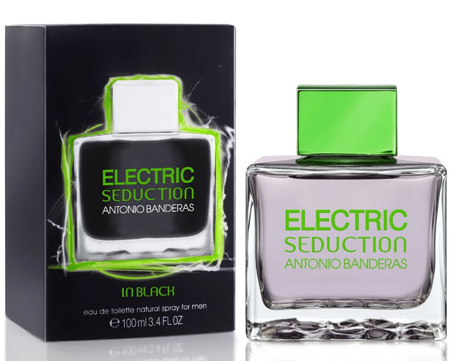 Чоловіча туалетна вода Electric Seduction In Black for Men Antonio Banderas (репліка)