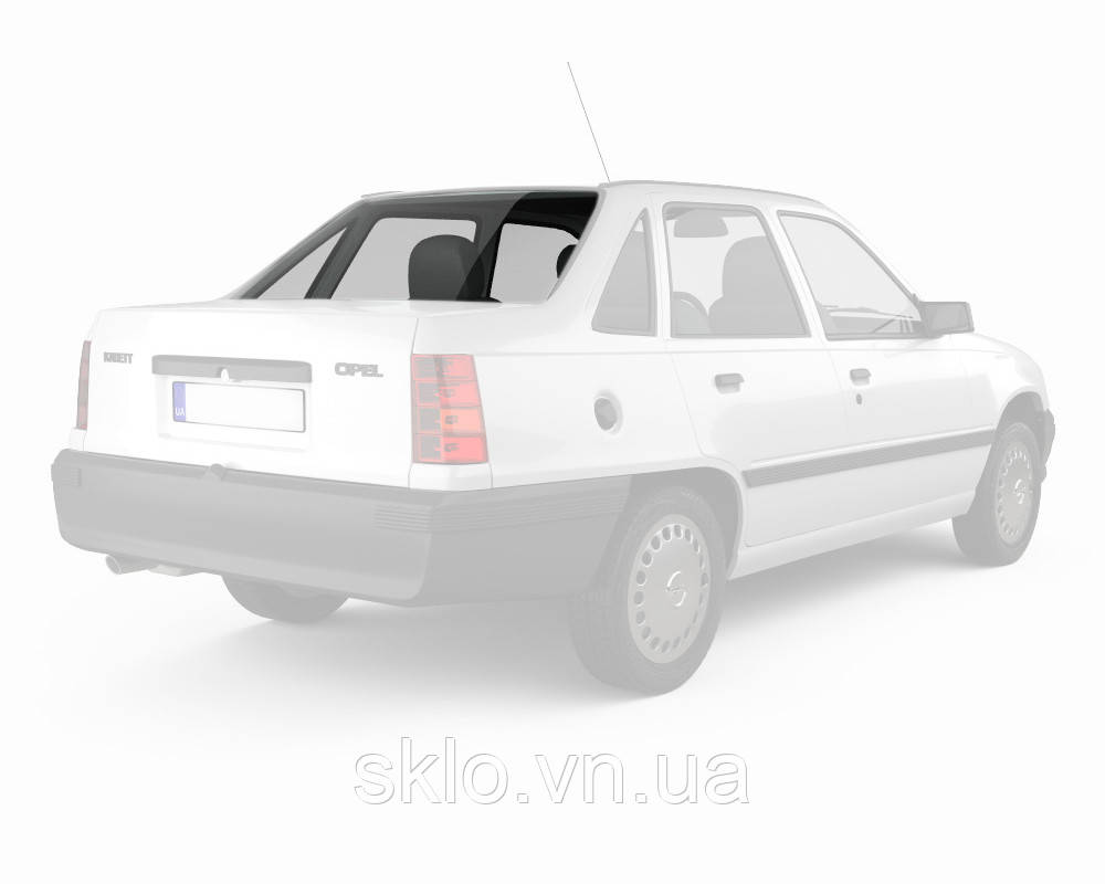 Заднє скло Opel Kadett E/Combo A (1984-1991)/Daewoo Nexia (1995) Заднє з Електрообогревом