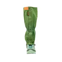 Tracker Гамаши *Ligh* с ремнем (объем:41см см, высота 40см) олива - для защиты ботинок от дождя, грязи и песка