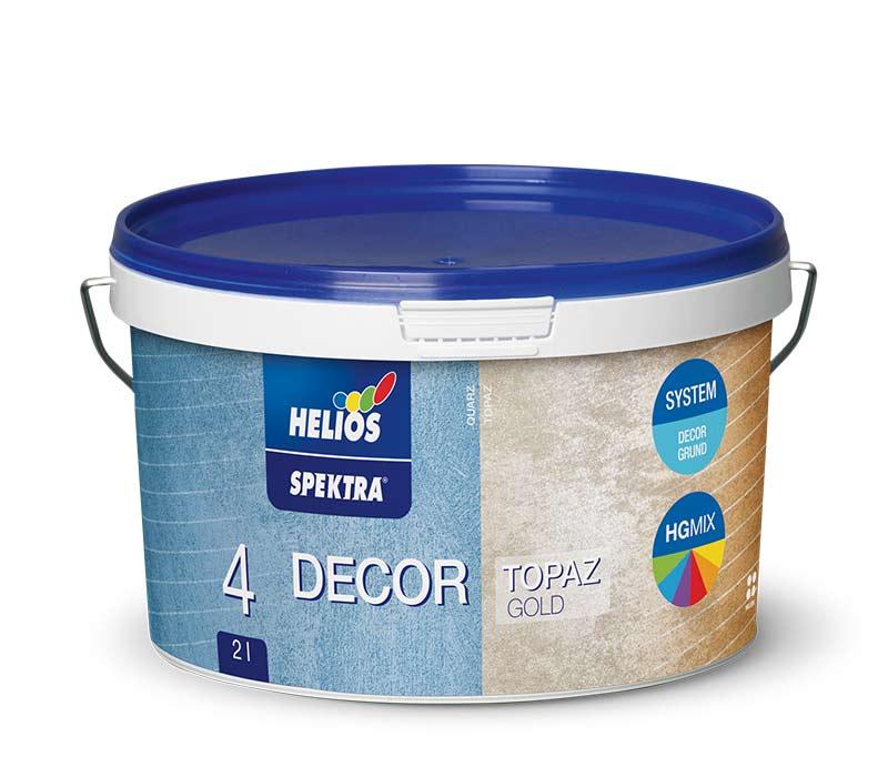 Декоративна фарба Helios Spektra Decor Topaz (Gold/Silver) 2л