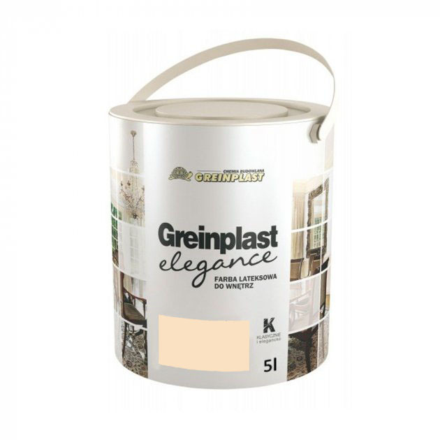 Латексна фарба внутрішня Greinplast Elegance FWK07 золотий піщаник 5 л.