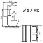Марміт М 1Б-2-1100, марміт для перших страв, електричний марміт з двома конфорками, фото 2